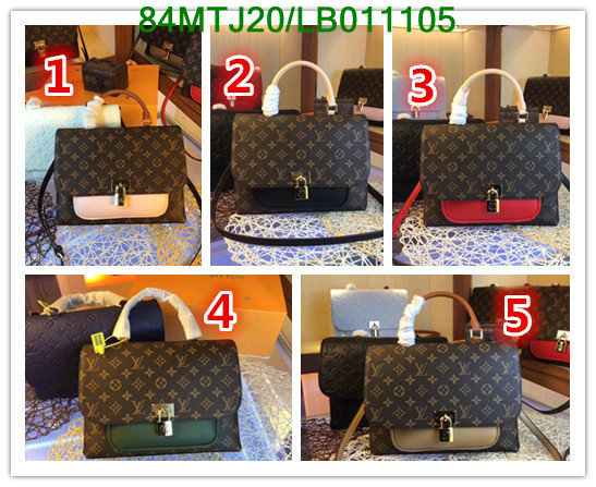 LV Bags-(4A)-Handbag Collection-,Code: LB011105,$: 84USD