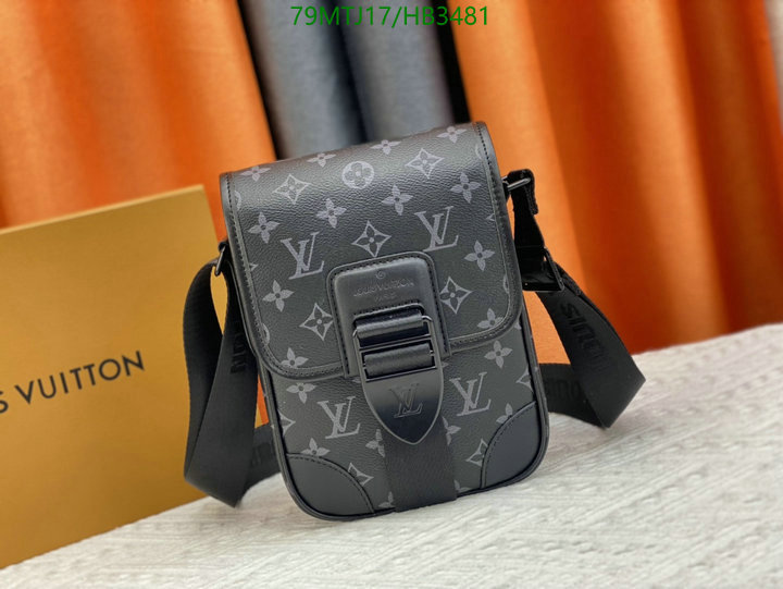 LV Bags-(4A)-Pochette MTis Bag-Twist-,Code: HB3481,$: 79USD
