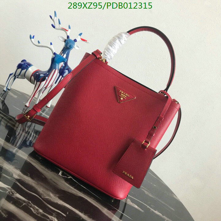 Prada Bag-(Mirror)-Handbag-,Code: PDB012315,$:289USD