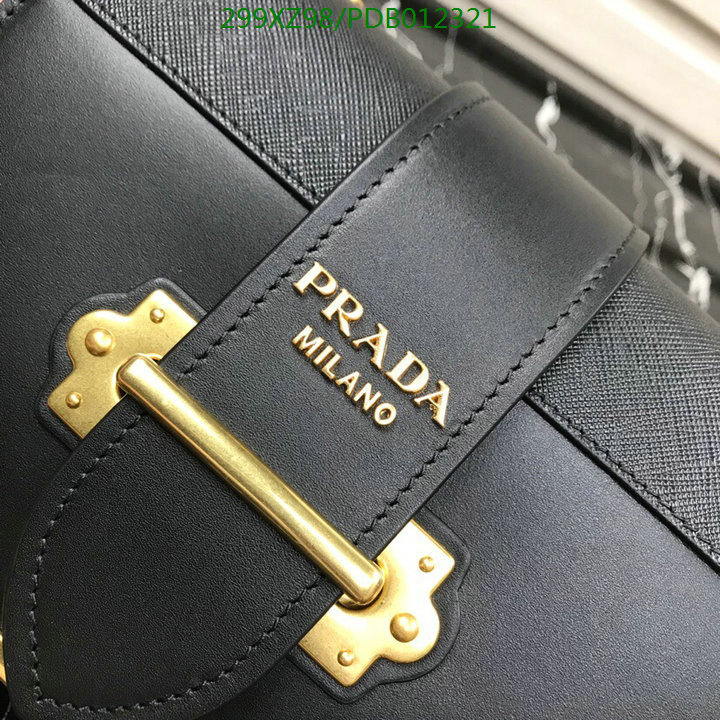 Prada Bag-(Mirror)-Diagonal-,Code: PDB012321,$:299USD