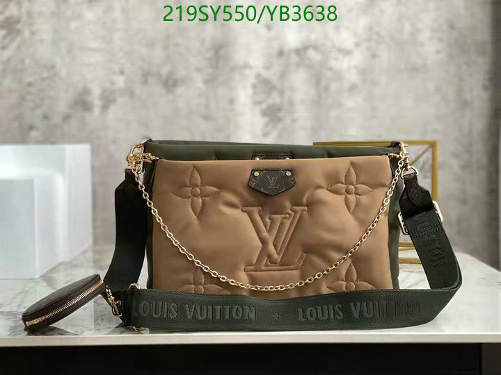 LV Bags-(Mirror)-New Wave Multi-Pochette-,Code: YB3638,$: 219USD