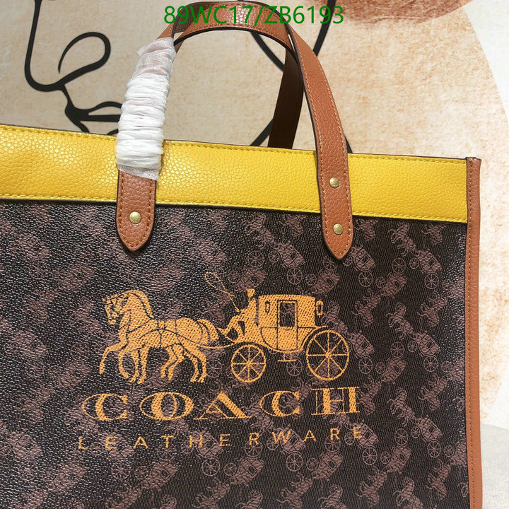 Coach Bag-(4A)-Handbag-,Code: ZB6193,$: 89USD
