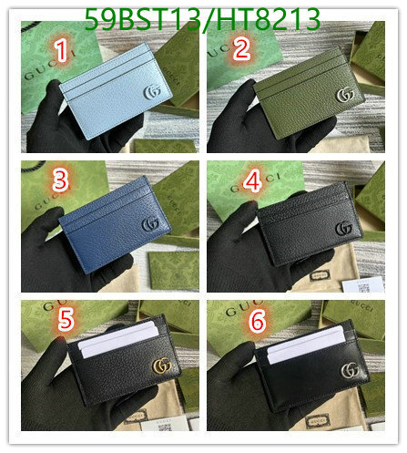 Gucci Bag-(Mirror)-Wallet-,Code: HT8213,$: 59USD