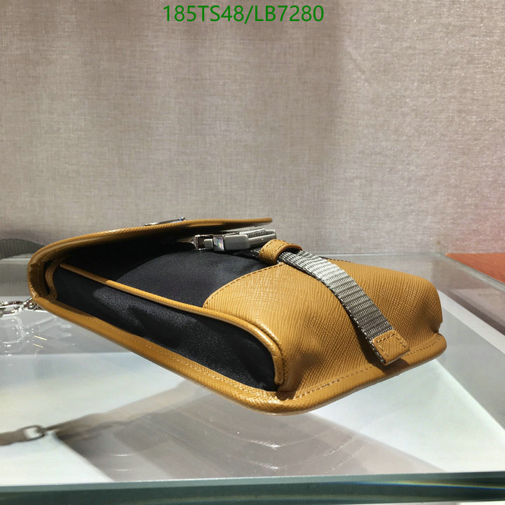 Prada Bag-(Mirror)-Diagonal-,Code: LB7280,$: 185USD