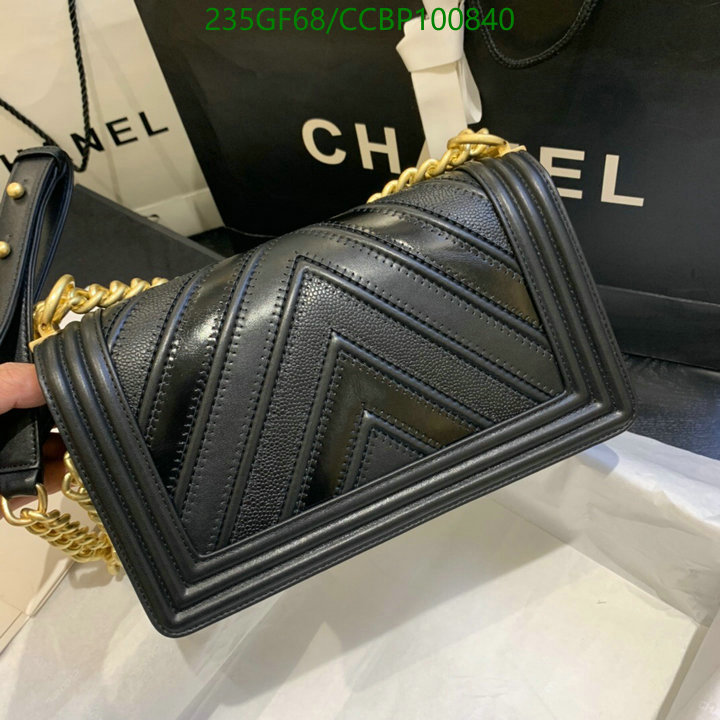 Chanel Bags -(Mirror)-Le Boy,Code: CCBP100840,$: 235USD