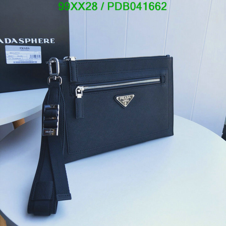 Prada Bag-(Mirror)-Clutch-,Code: PDB041662,$: 99USD