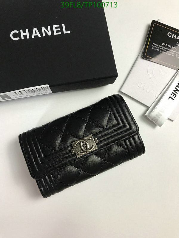 Chanel Bags ( 4A )-Wallet-,Code: TP100713,$: 39USD