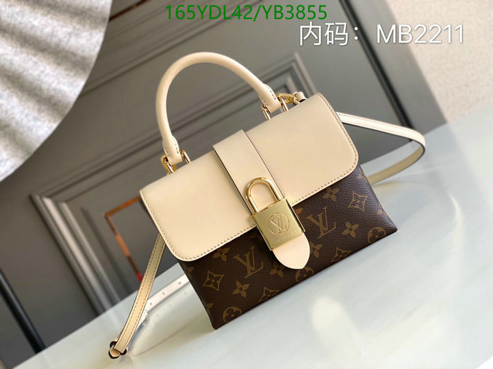 LV Bags-(Mirror)-Handbag-,Code: YB3855,$: 165USD