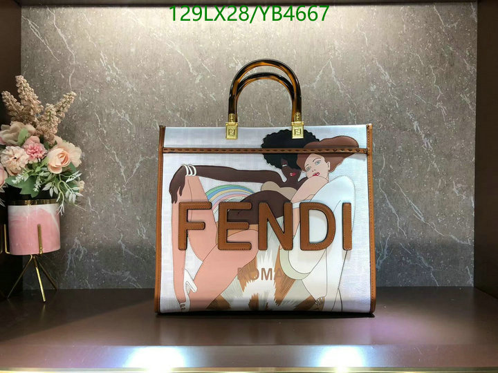 Fendi Bag-(4A)-Sunshine-,Code: YB4667,$: 129USD