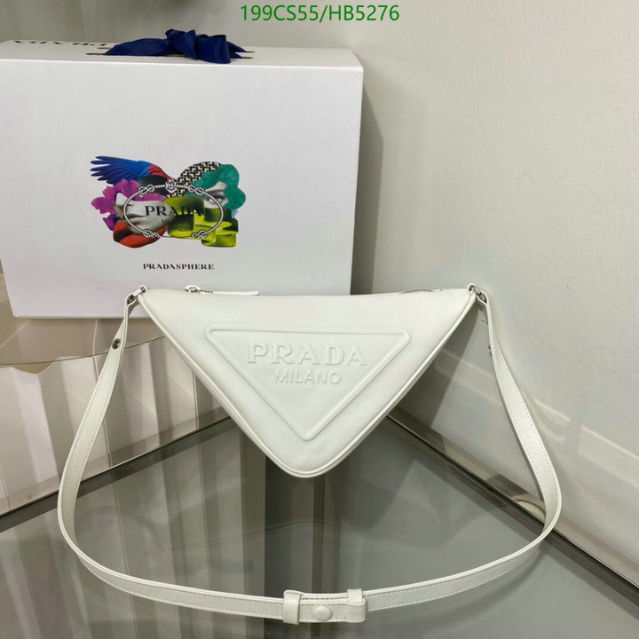 Prada Bag-(Mirror)-Triangle,Code: HB5276,$: 199USD