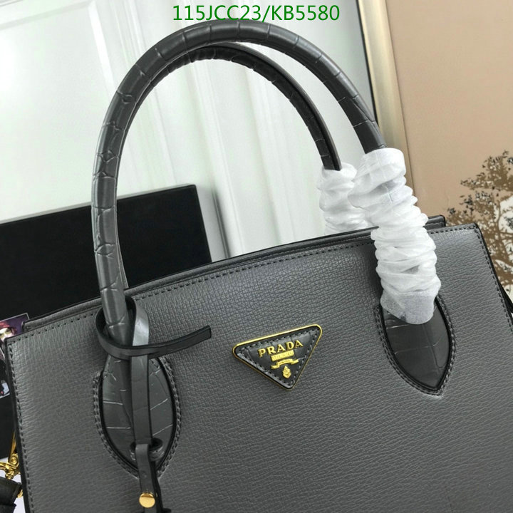 Prada Bag-(4A)-Handbag-,Code: KB5580,$: 115USD