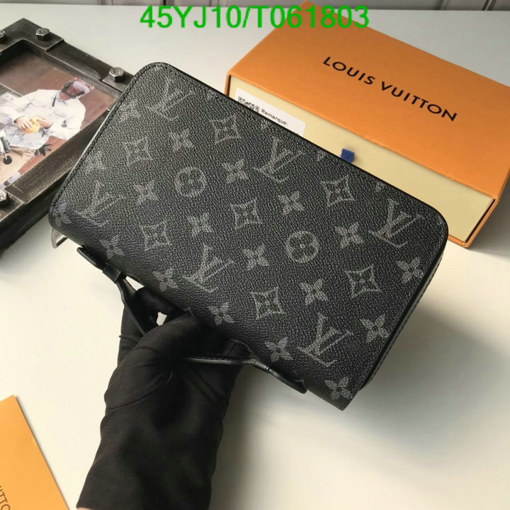 LV Bags-(4A)-Wallet-,Code: T061803,$: 45USD