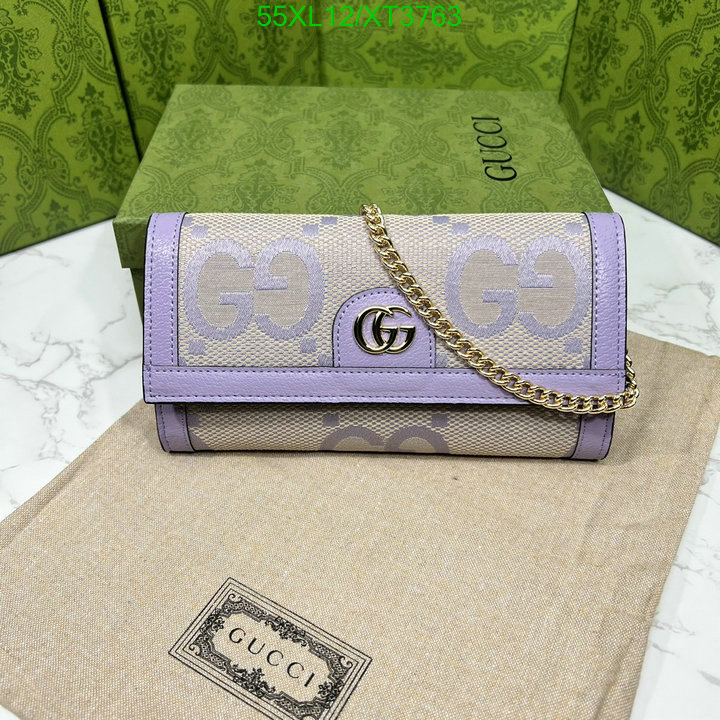 Gucci Bag-(4A)-Wallet-,Code: XT3763,$: 55USD