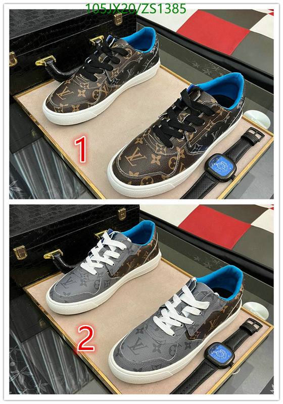 Men shoes-LV, Code: ZS1385,$: 105USD