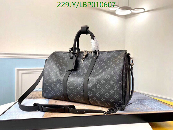 LV Bags-(Mirror)-Keepall BandouliRe 45-50-,Code: LBP010607,