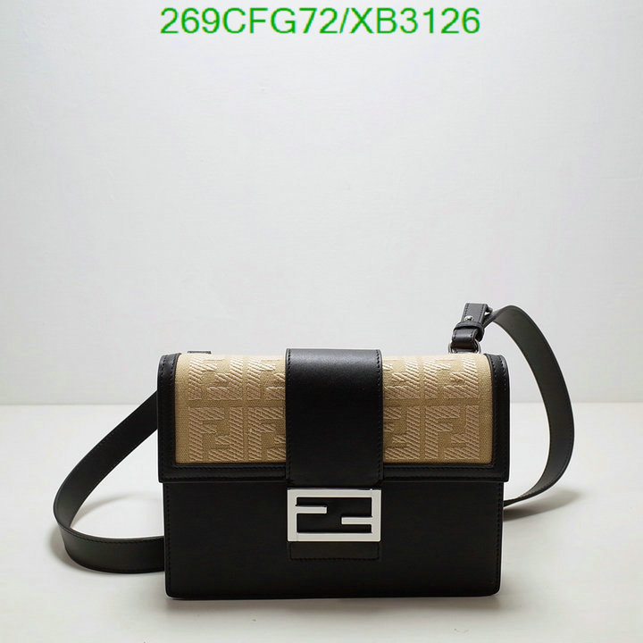 Fendi Bag-(Mirror)-Baguette,Code: XB3126,$: 269USD