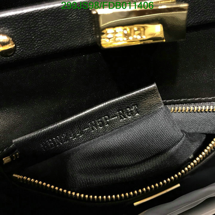 Fendi Bag-(Mirror)-Diagonal-,Code: FDB011406,$: 299USD