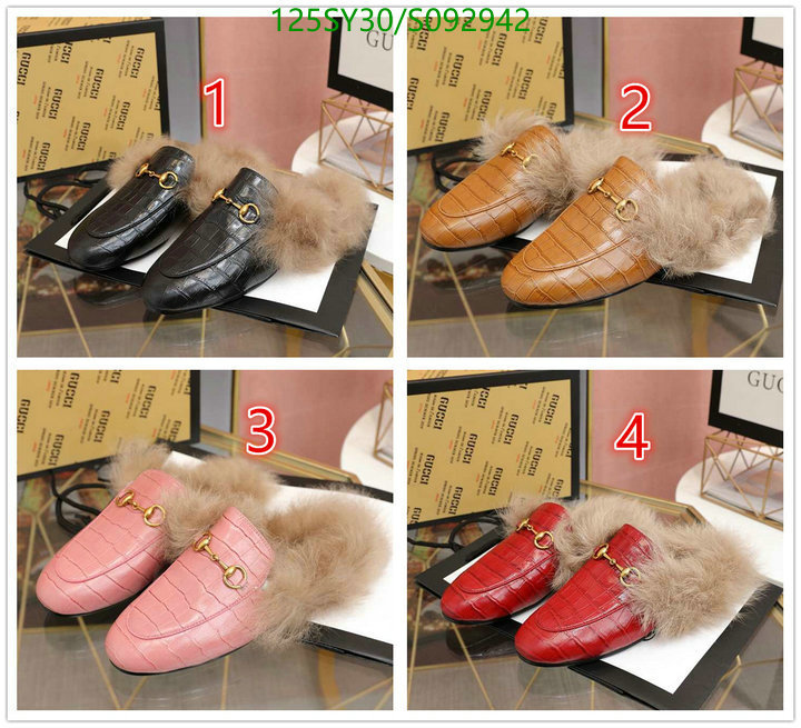 Women Shoes-Gucci, Code:S092942,$: 125USD