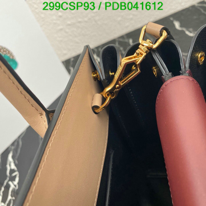 Prada Bag-(Mirror)-Handbag-,Code: PDB041612,$: 299USD