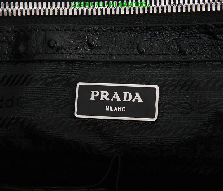 Prada Bag-(Mirror)-Handbag-,Code: PDB041667,$: 229USD