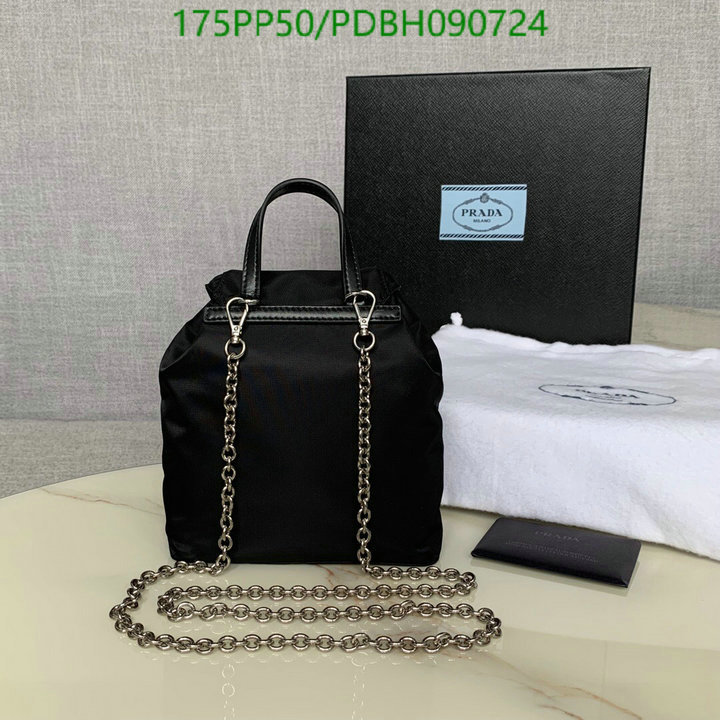 Prada Bag-(Mirror)-Backpack-,Code:PDBH090724,$:175USD