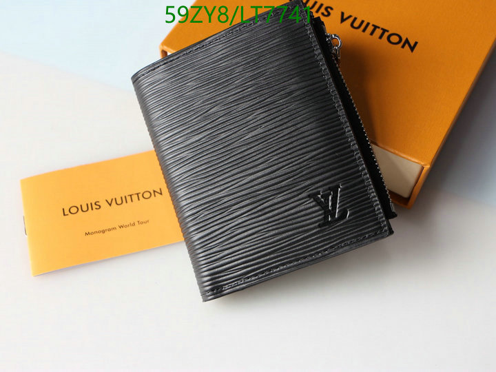 LV Bags-(4A)-Wallet-,Code: LT7741,$: 59USD