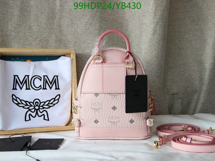 MCM Bag-(Mirror)-Backpack-,Code: YB430,$: 99USD