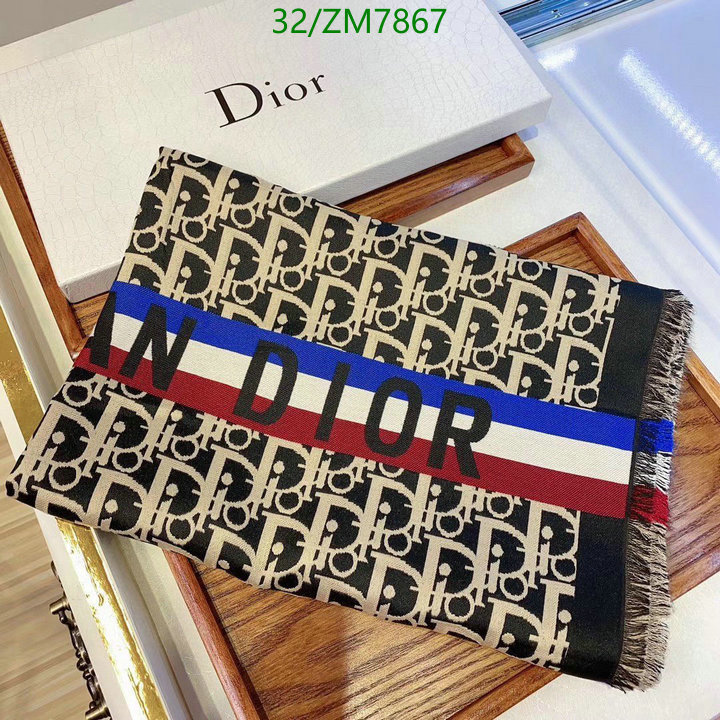 Scarf-Dior, Code: ZM7867,$: 32USD