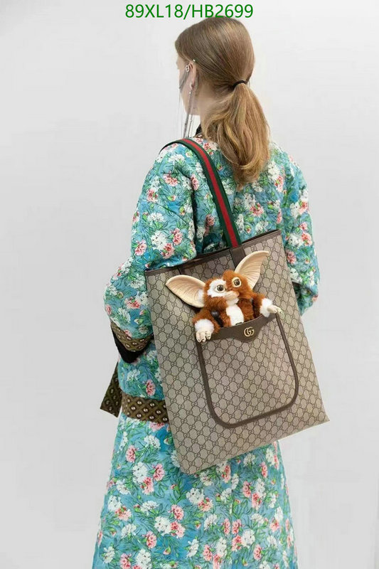 Gucci Bag-(4A)-Handbag-,Code: HB2699,$: 89USD