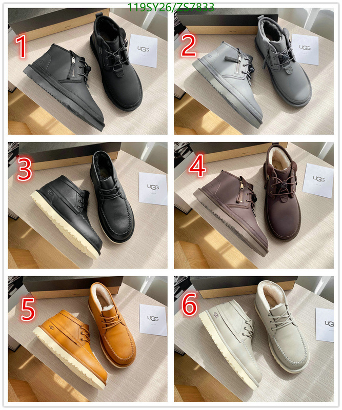 Men shoes-UGG, Code: ZS7833,$: 119USD