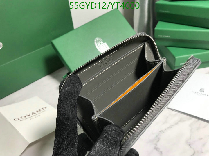 Goyard Bag-(4A)-Wallet-,Code: YT4000,$: 55USD