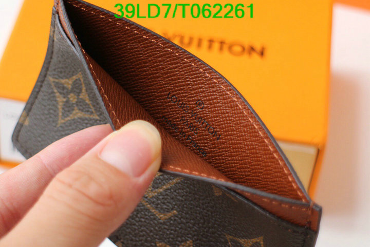 LV Bags-(Mirror)-Wallet-,Code: T062261,$: 39USD