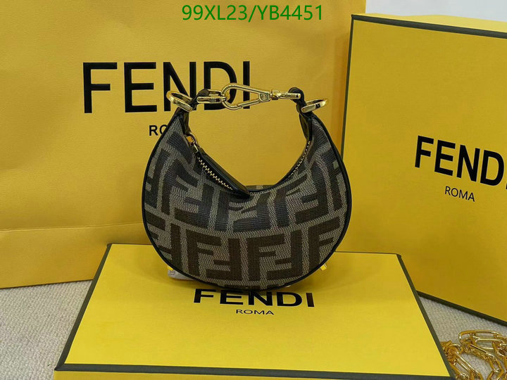 Fendi Bag-(4A)-Graphy-Cookie-,Code: YB4451,$: 99USD