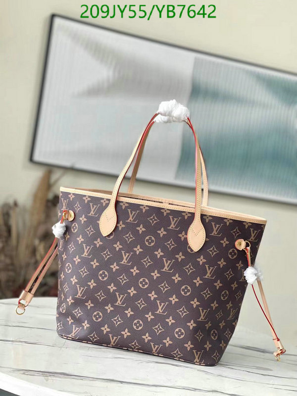 LV Bags-(Mirror)-Neverfull-,Code: YB7642,$: 209USD