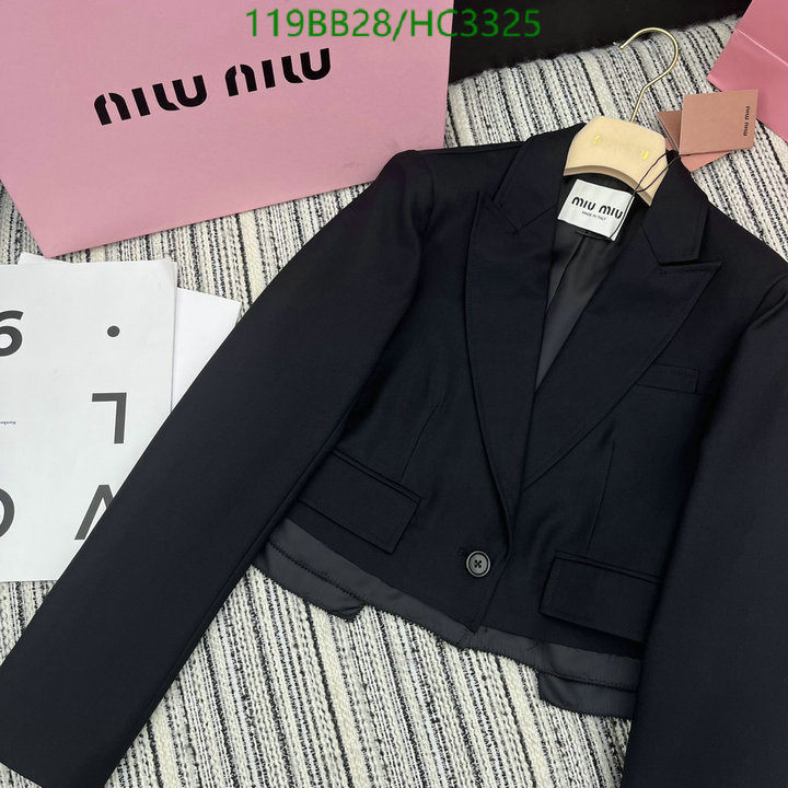 Clothing-MIUMIU, Code: HC3325,$: 119USD