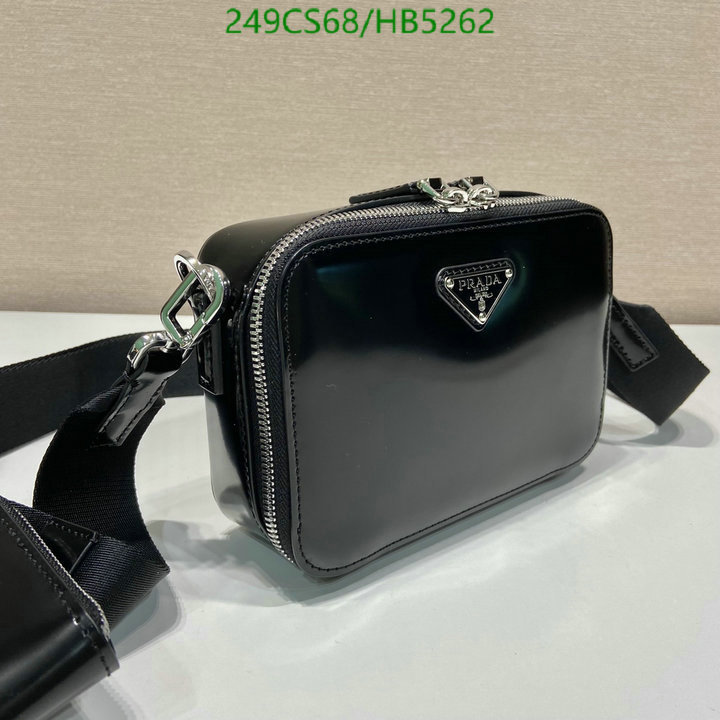 Prada Bag-(Mirror)-Diagonal-,Code: HB5262,$: 249USD