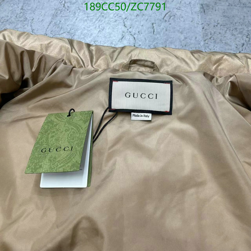 Down jacket Men-Gucci, Code: ZC7791,$: 189USD