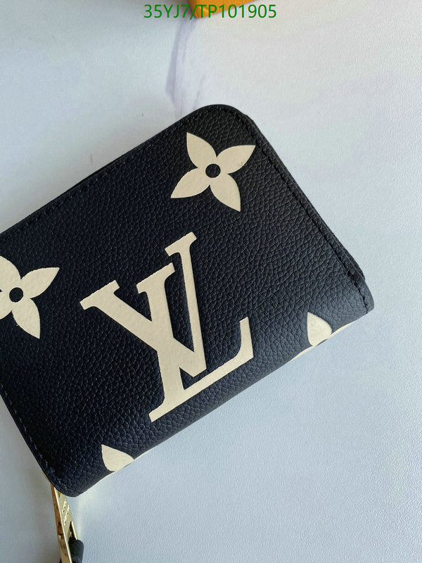 LV Bags-(4A)-Wallet-,Code: TP101905,$: 35USD