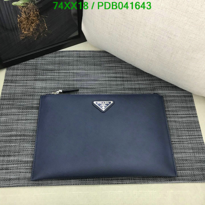 Prada Bag-(Mirror)-Clutch-,Code: PDB041643,$: 74USD