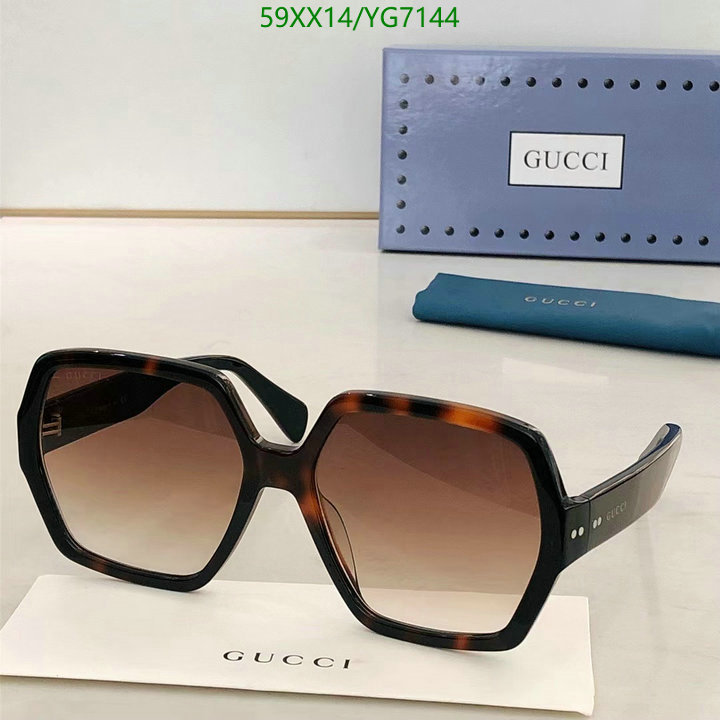 Glasses-Gucci, Code: YG7144,$: 59USD
