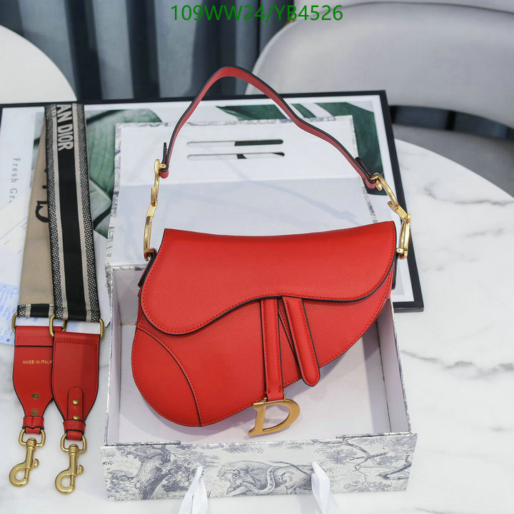 Dior Bags-(4A)-Saddle-,Code: YB4526,$: 109USD