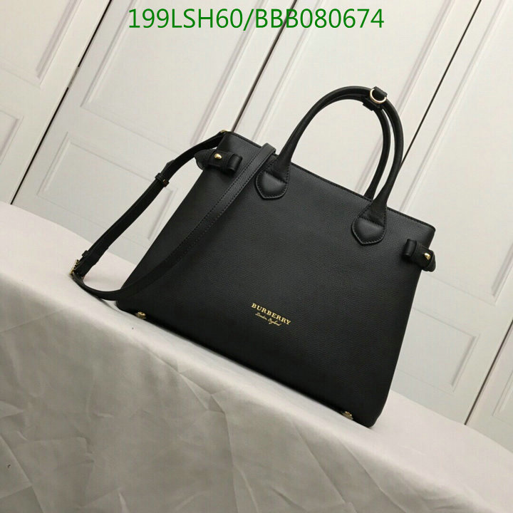 Burberry Bag-(Mirror)-Handbag-,Code: BBB080674,$:199USD