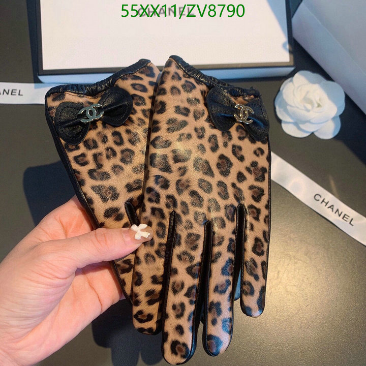 Gloves-Chanel, Code: ZV8790,$: 55USD