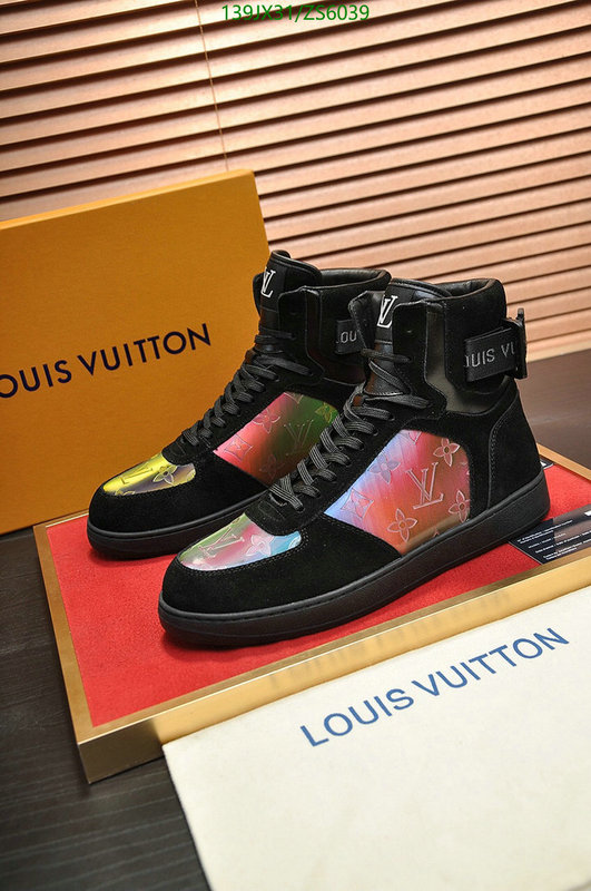 Men shoes-LV, Code: ZS6039,$: 139USD