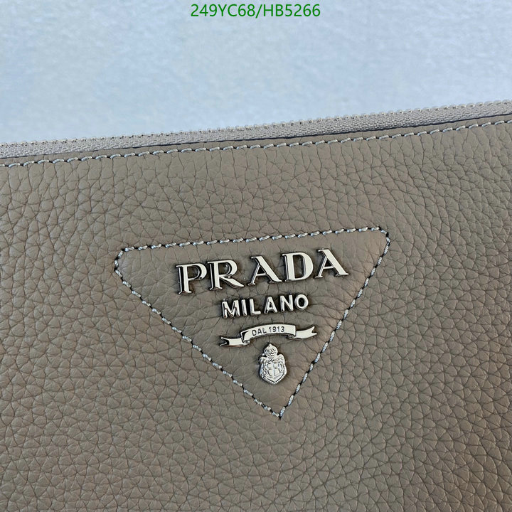 Prada Bag-(Mirror)-Handbag-,Code: HB5266,$: 249USD