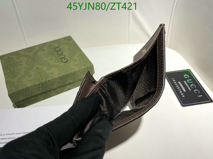 Gucci Bag-(4A)-Wallet-,Code: ZT421,$: 45USD