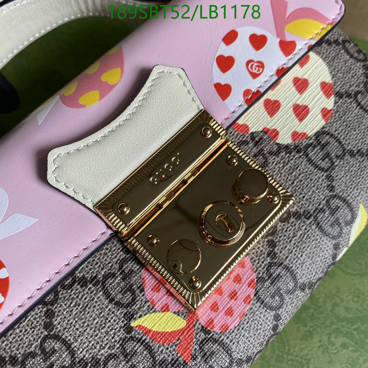 Gucci Bag-(Mirror)-Padlock,Code: LB1178,$: 189USD