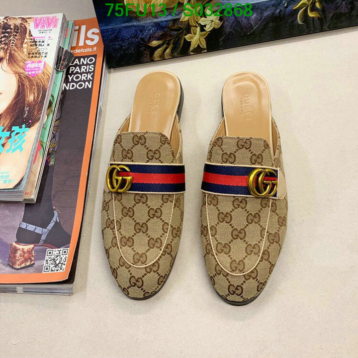 Women Shoes-Gucci, Code: S032868,$: 75USD