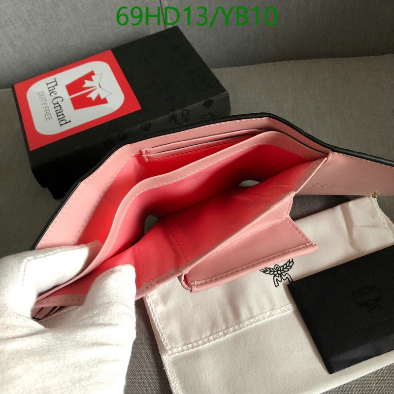 MCM Bag-(Mirror)-Wallet-,Code: YB10,$: 69USD