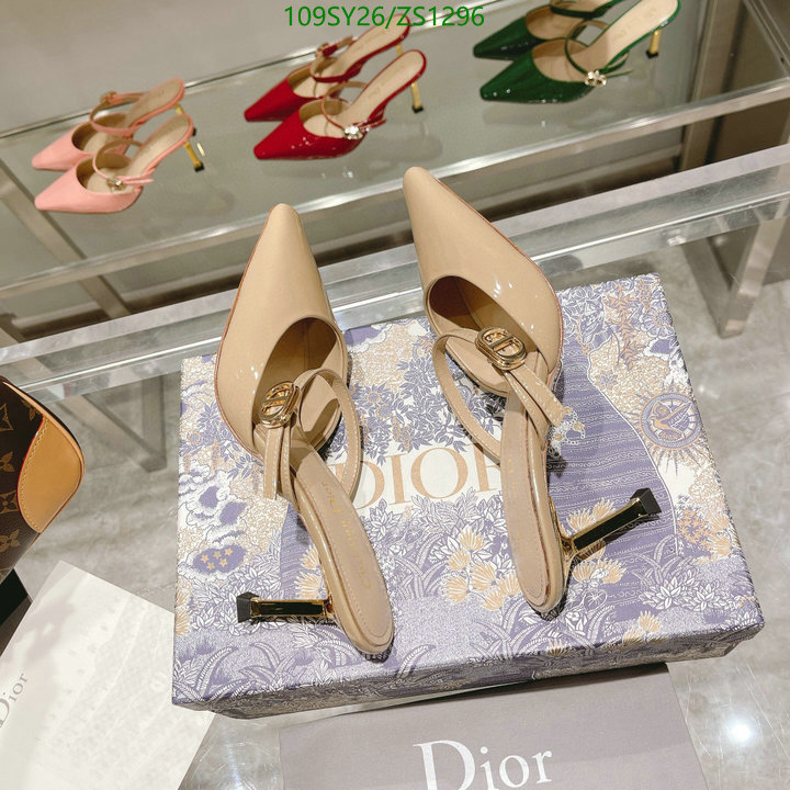 Women Shoes-Dior,Code: ZS1296,$: 109USD